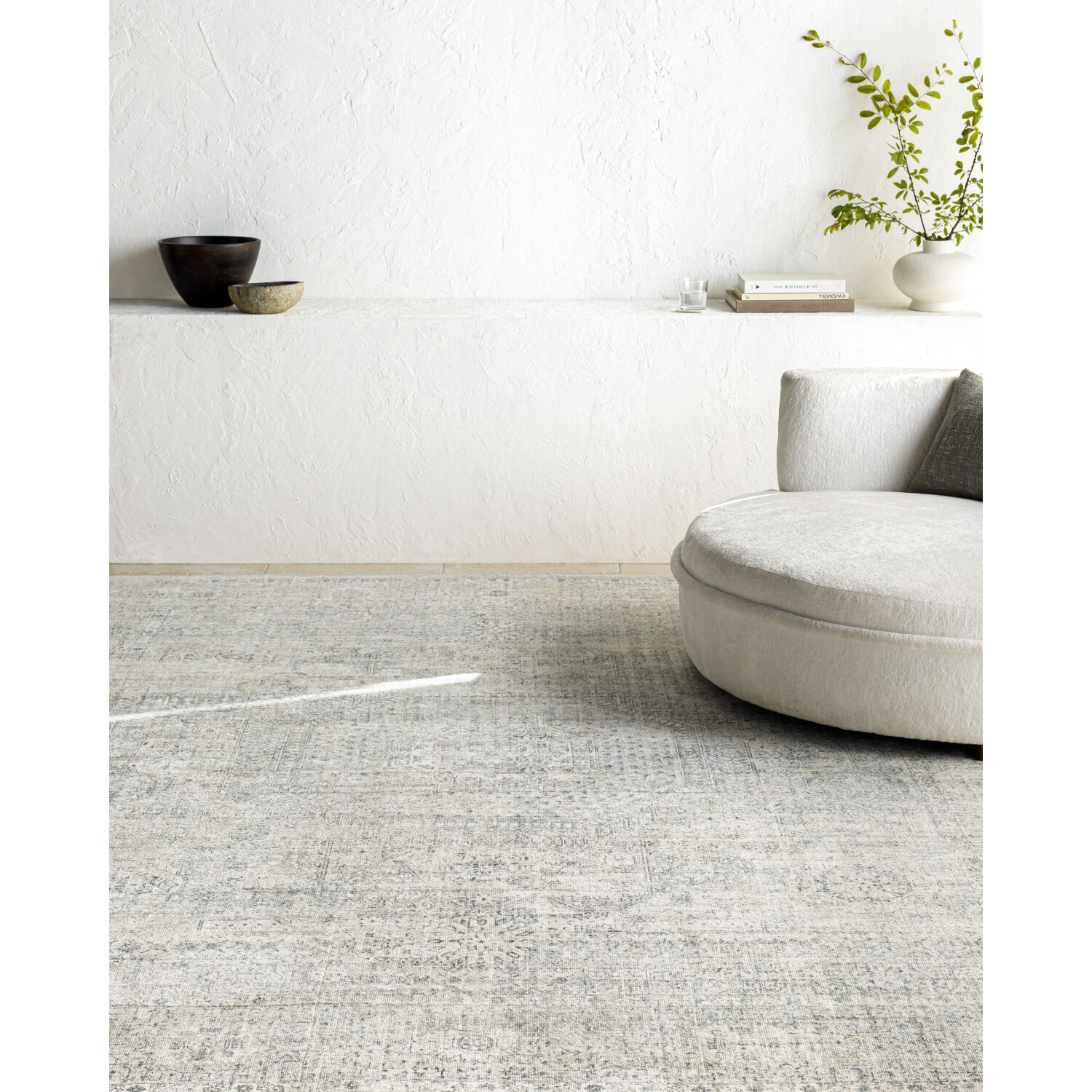 Wilson 144 X 108 inch Medium Gray Rug, Rectangle