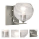 Jilly 1 Light 7 inch Satin Nickel Vanity Light Wall Light