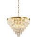 Canada 16 Light 23.6 inch Gold Chandelier Ceiling Light