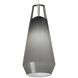 Sean Lavin Lustra 1 Light 12 Antique Bronze Low-Voltage Pendant Ceiling Light in FreeJack, LED 90 CRI 3000K, Smoke Glass