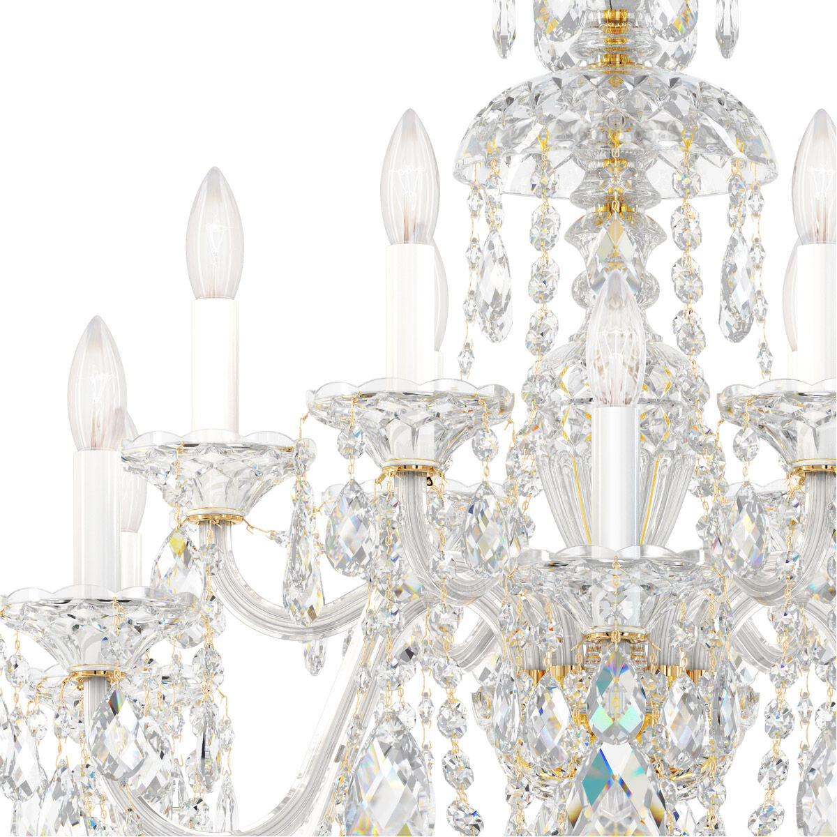 Sterling 12 Light 29 inch Aurelia Chandelier Ceiling Light in Swarovski