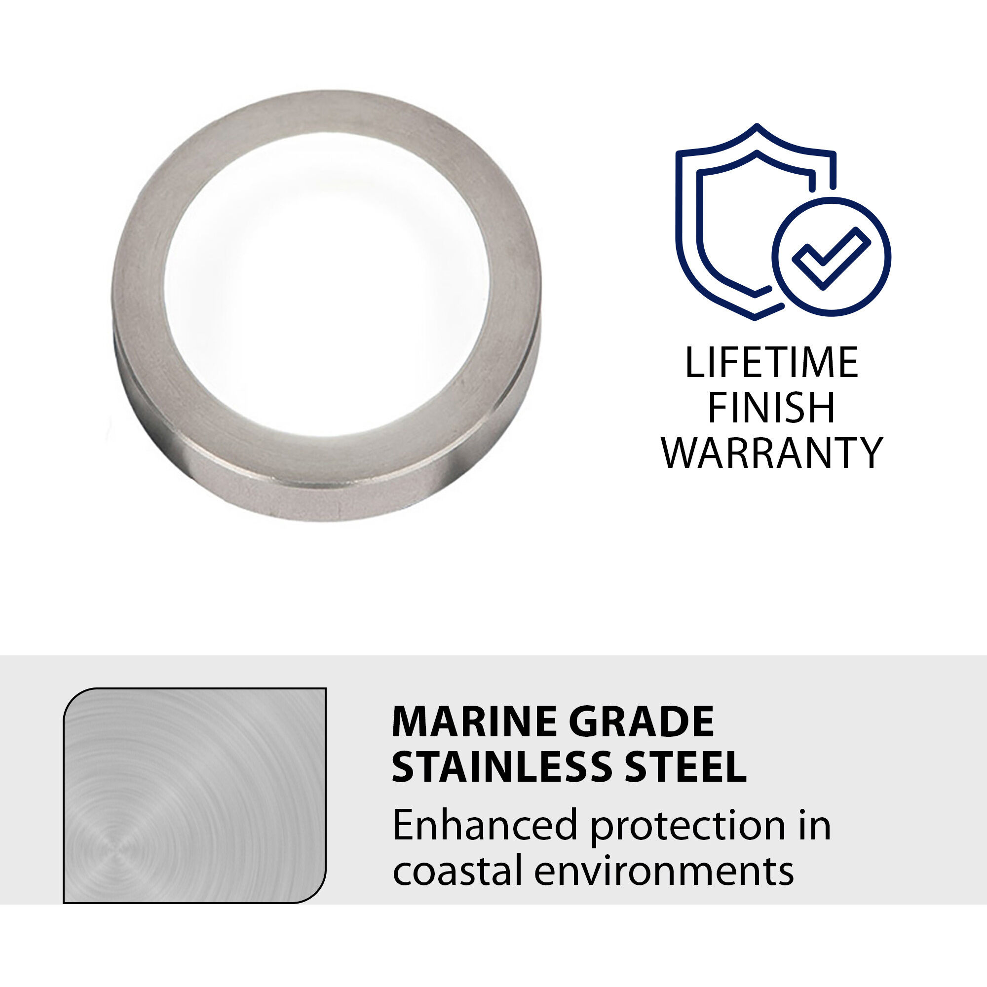 Tyler 12 4 watt Stainless Steel Path Lighting in 3000K, WAC Landscape