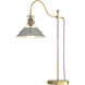 Henry 27.1 inch 60 watt Modern Brass and Vintage Platinum Table Lamp Portable Light in Modern Brass/Vintage Platinum
