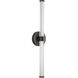 Alora Mood Elsie LED 1.75 inch Matte Black Bath Vanity Light Wall Light