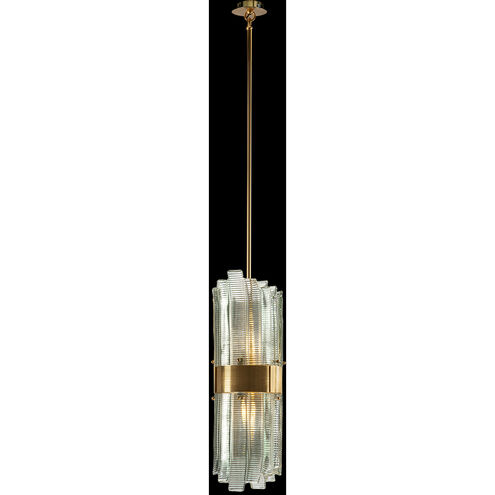 Mariner Luxury LED 7.87 inch Antique Gold Plated Pendant Ceiling Light