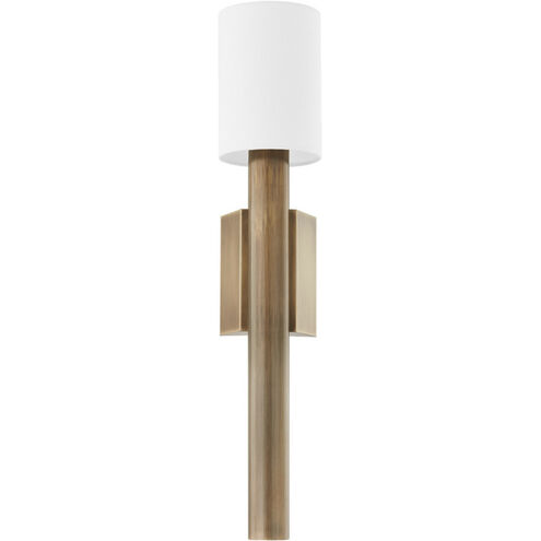 Monty 1 Light 5 inch Patina Brass Wall Sconce Wall Light