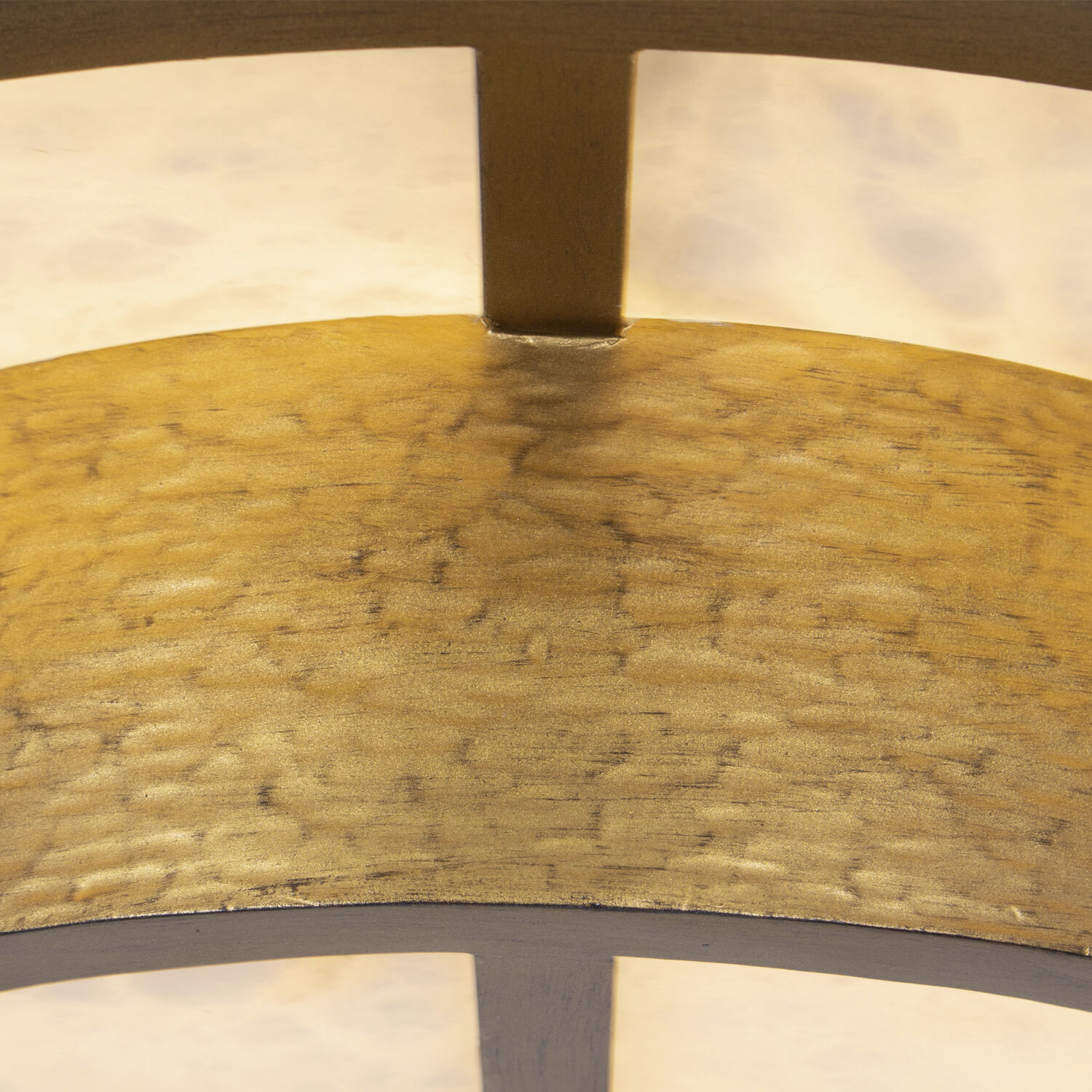 Moda 8 Light 22 inch Rustic Gold Semi-Flush Ceiling Light