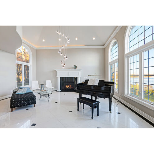 Eren 18 Light 20 inch Chrome Pendant Ceiling Light