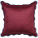 Sophie 22 X 7 inch Deep Red and Light Blue Pillow