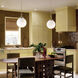 Andorra 1 Light Polished Nickel Pendant Ceiling Light
