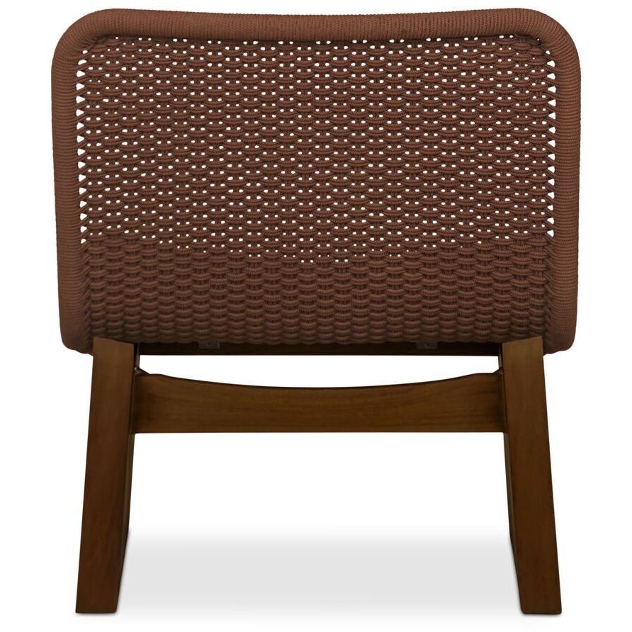 Savanna Brown Outdoor Accent Chair