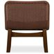 Savanna Brown Outdoor Accent Chair