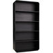 Paloma Matte Black Bookcase