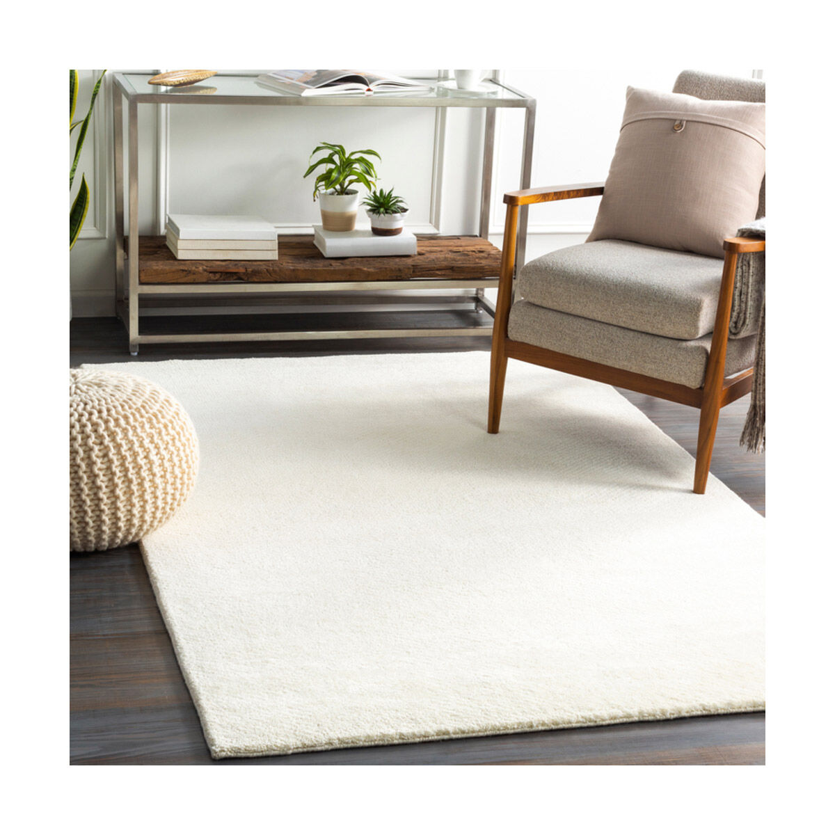 Parma 96 X 30 inch Cream/Ivory Rugs