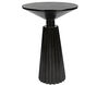 Orson 26 X 18 inch Hand Rubbed Black Side Table