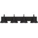 Modern Farmhouse 4 Light 38 inch Oil Rubbed Bronze Vanity Light Wall Light