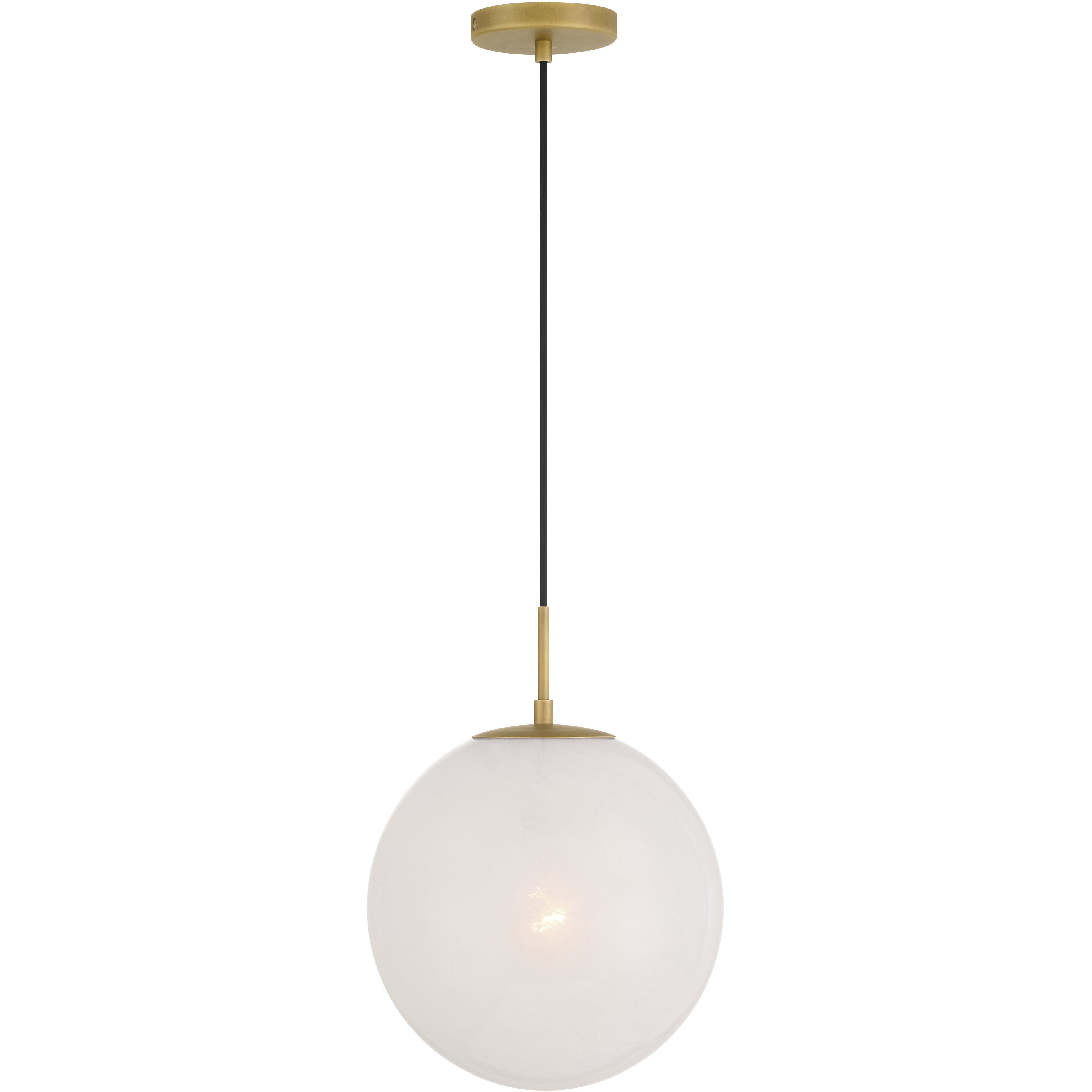Mist 1 Light 11.75 inch Legacy Brass Pendant Ceiling Light