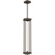 Athena LED 7.3 inch Bronze Pendant Lantern Ceiling Light, Large