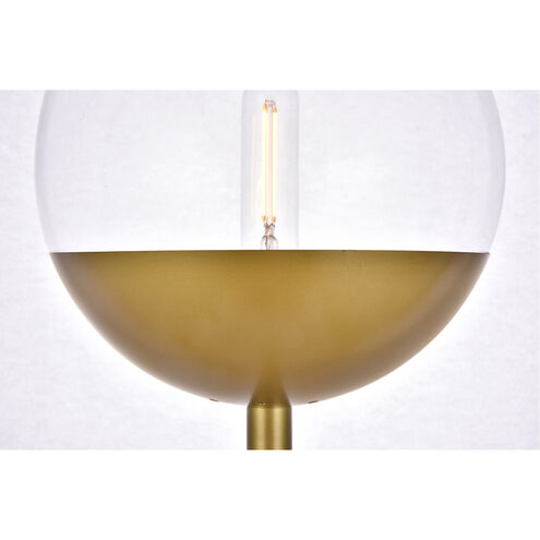 Oyster Bay 62 inch 40 watt Brass Floor Lamp Portable Light