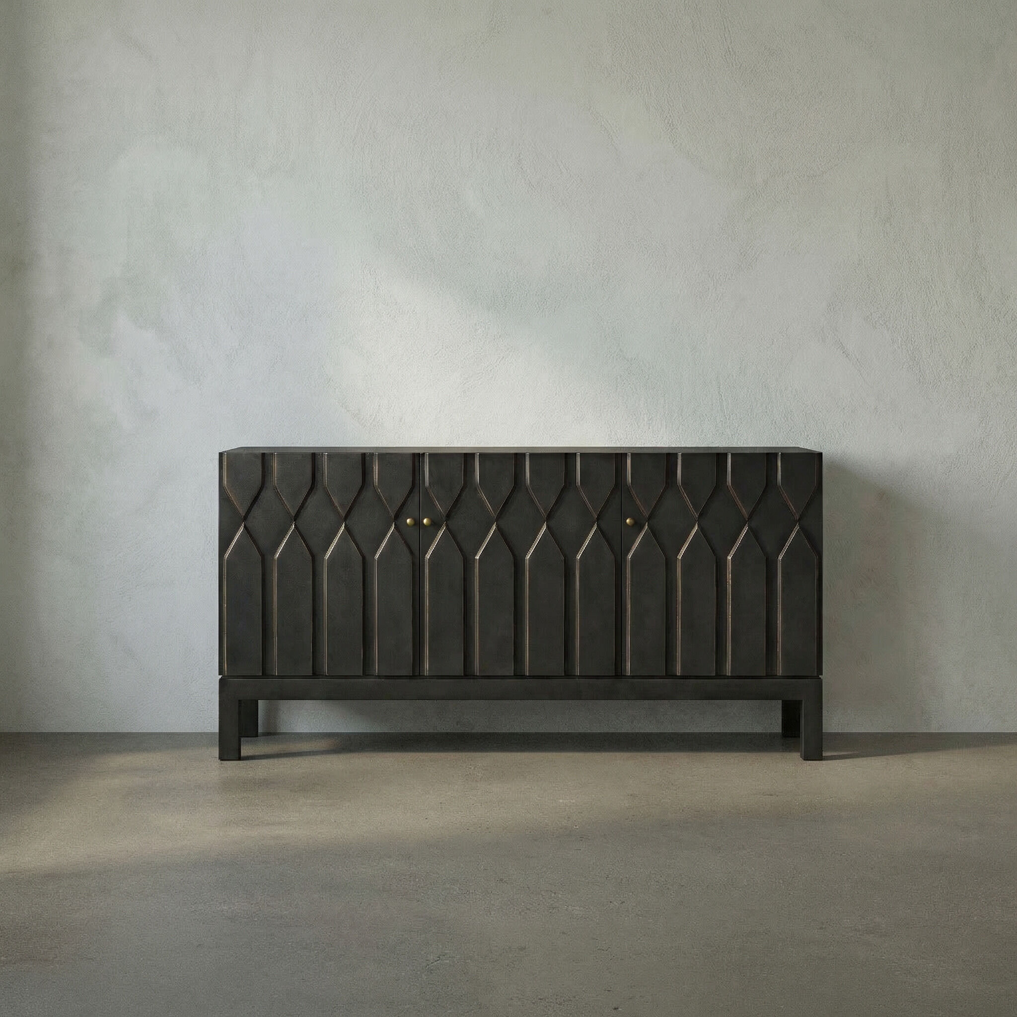 Anubis 60 X 22 inch Pale Rubbed Sideboard