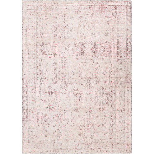 Bella 36 X 24 inch Rose/White Rugs