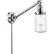 Dover 30 inch 60.00 watt Polished Chrome Swing Arm Wall Light, Franklin Restoration