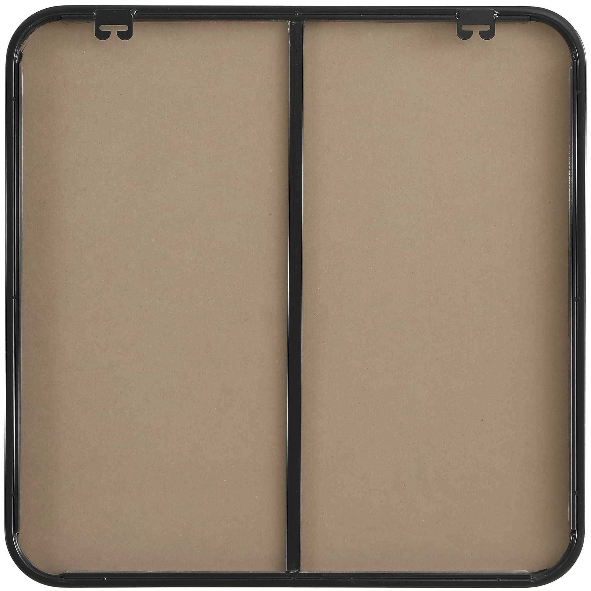 Remy 24 X 24 inch Black Mirror