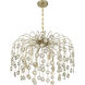 Irina 6 Light 26 inch Noble Brass Chandelier Ceiling Light