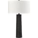 Albert 31 inch 150 watt Black Glazed Table Lamp Portable Light