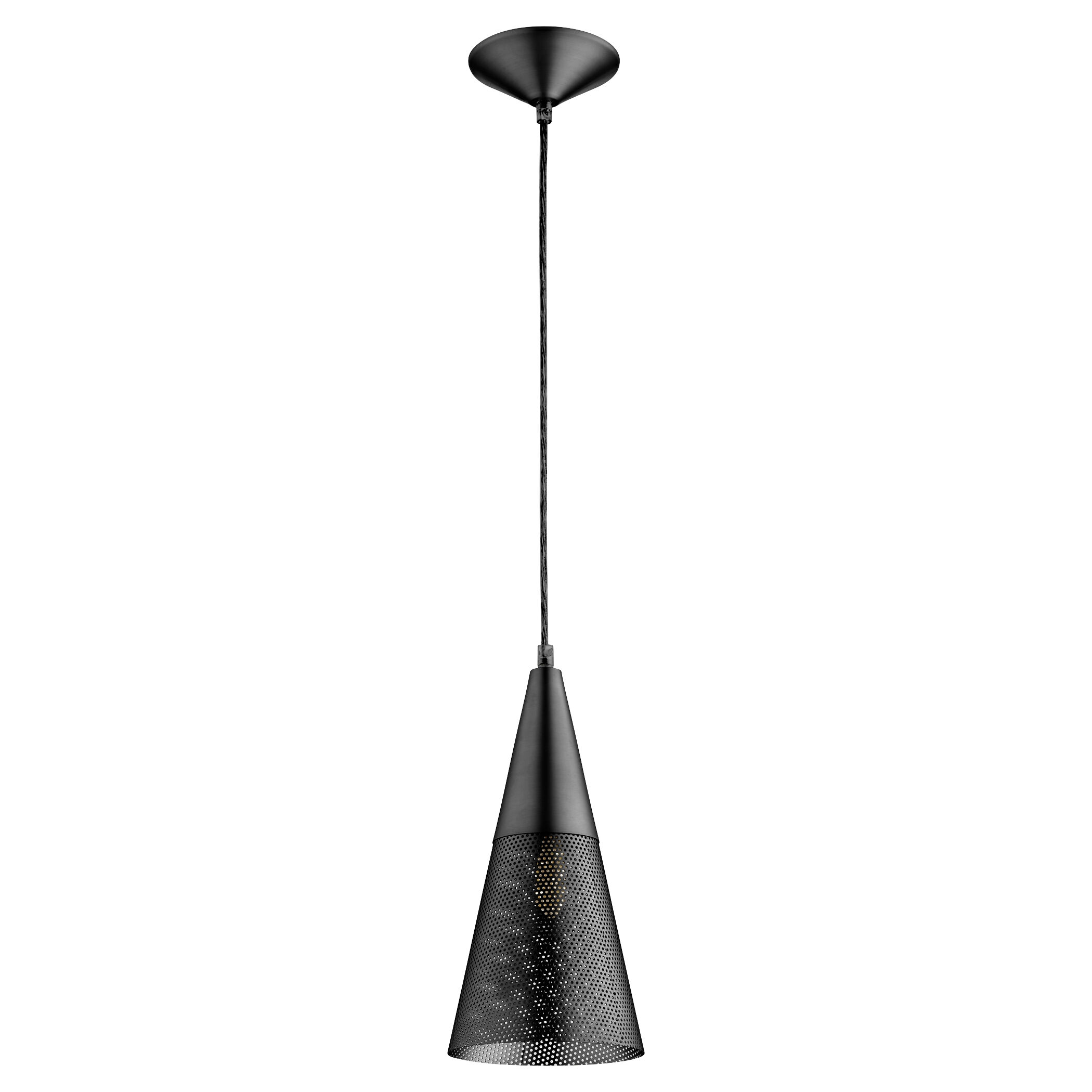 Black 6 inch ceiling pendant online