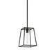 Candor 1 Light 8.5 inch Rusty Black Pendant Ceiling Light