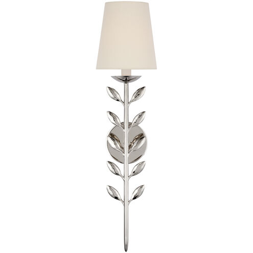 Julie Neill Eden2 LED 6.25 inch Polished Nickel Sconce Wall Light