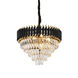 Canada 12 Light 24 inch Black and Gold Chandelier Ceiling Light