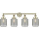 Stanton 4 Light 33 inch Antique Brass Bath Vanity Light Wall Light
