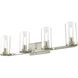 Erin 4 Light 33.5 inch Buffed Nickel Bath Vanity Wall Light
