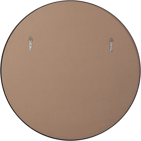 Namur 36 X 36 inch Matte Black Wall Mirror