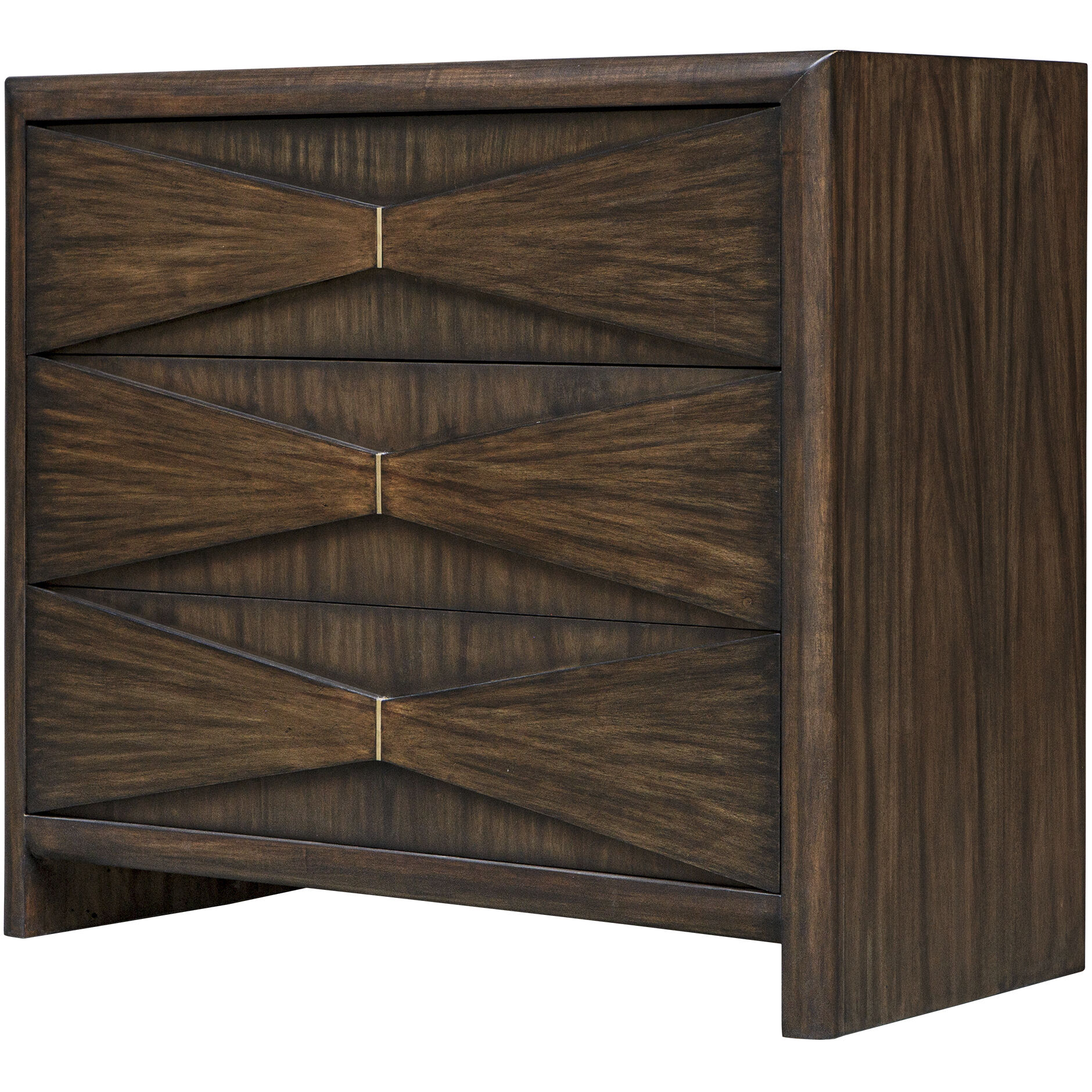 Bowtie Deep Whisky 3 Drawer Chest