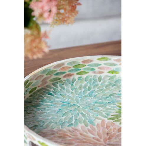 Anita Multi Color Tray, Round