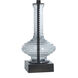 Table Lamp 31 inch 100 watt Opaque Blue Table Lamp Portable Light