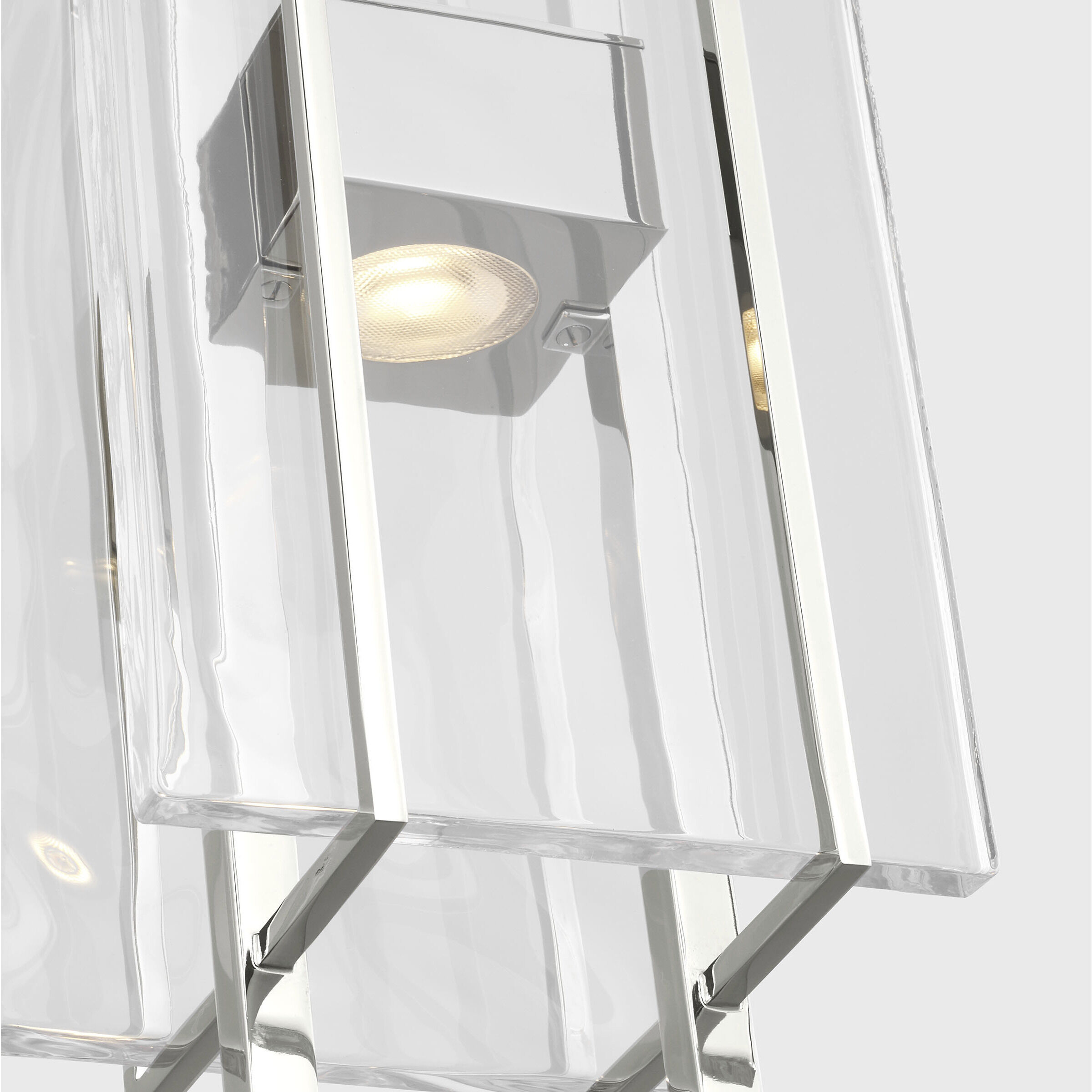 Mick De Giulio Duelle LED 4.8 inch Polished Nickel Pendant Ceiling Light