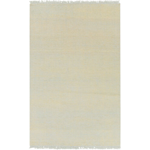 Mirabella 90 X 60 inch Bright Yellow, Pale Blue Rug