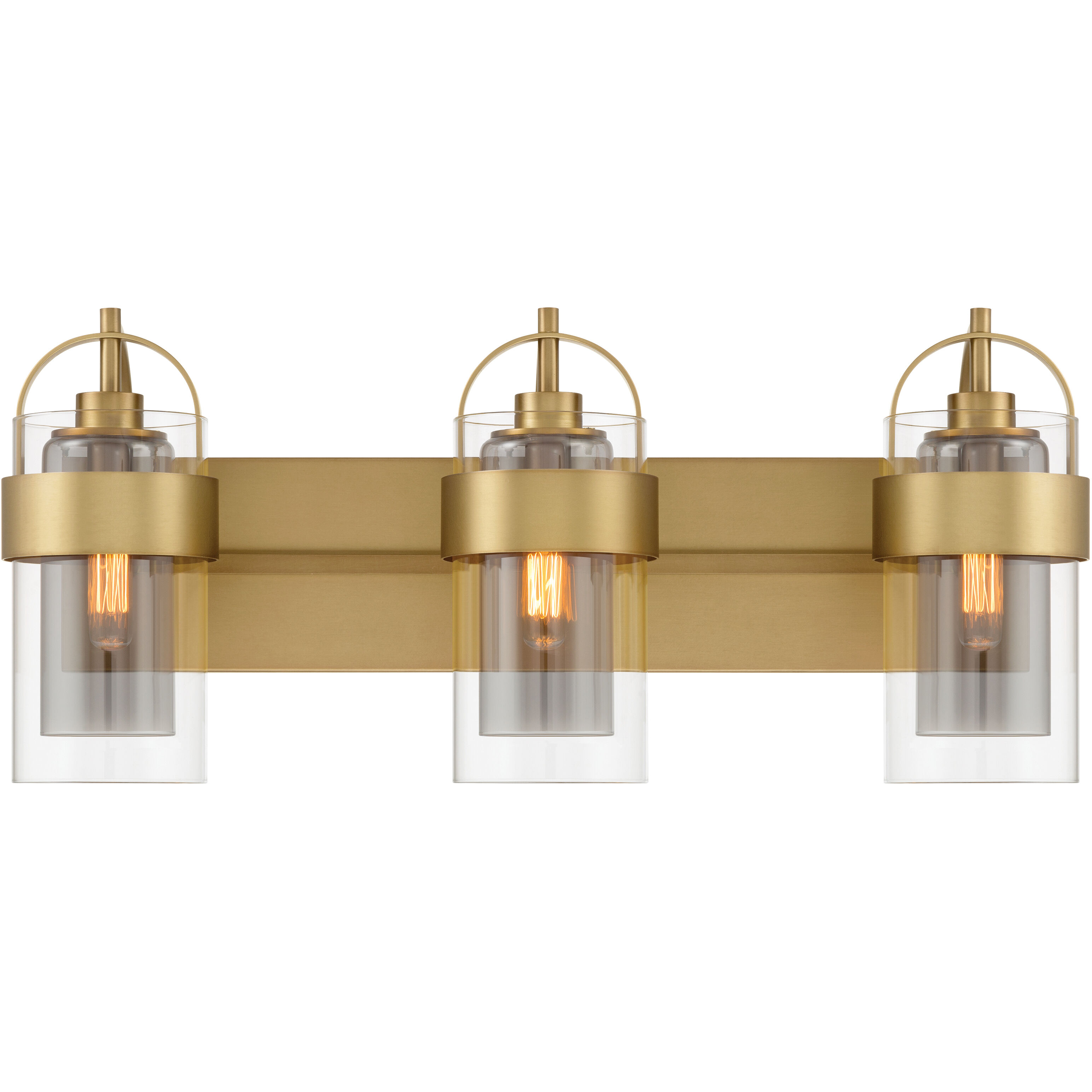 Ravik 3 Light 24 inch Legacy Brass Vanity Wall Light