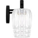 Spade LED 21.5 inch Matte Black Bath Light Wall Light, Large