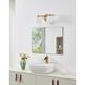 Valentina 2 Light 15 inch Champagne Gold Vanity Light Wall Light