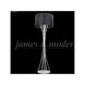 Eclipse Fashion 4 Light 20 inch Silver Crystal Chandelier Ceiling Light