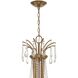 Karrington 12 Light 30 inch Aged Brass Chandelier Ceiling Light