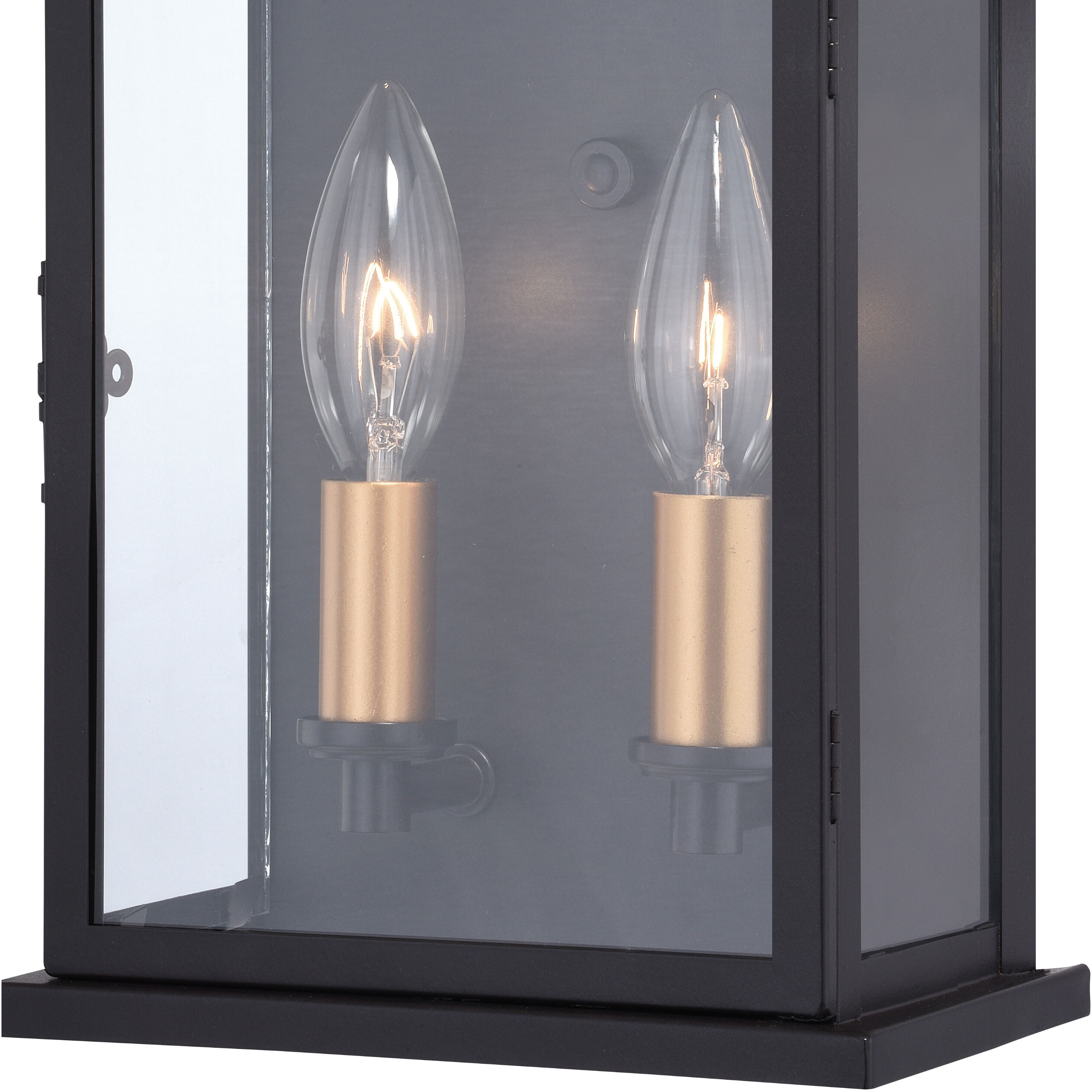 Bristol LED 13 inch Oil Burnished Bronze and Light Gold Outdoor Wall