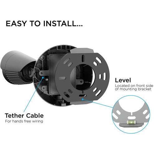 Pratt LED 5 inch Bronze Outdoor Wall Sconce