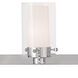 Manhattan 6 Light 47.5 inch Polished Chrome Vanity Sconce Wall Light