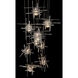 Tura 9 Light 29.6 inch Sterling Pendant Ceiling Light, Round